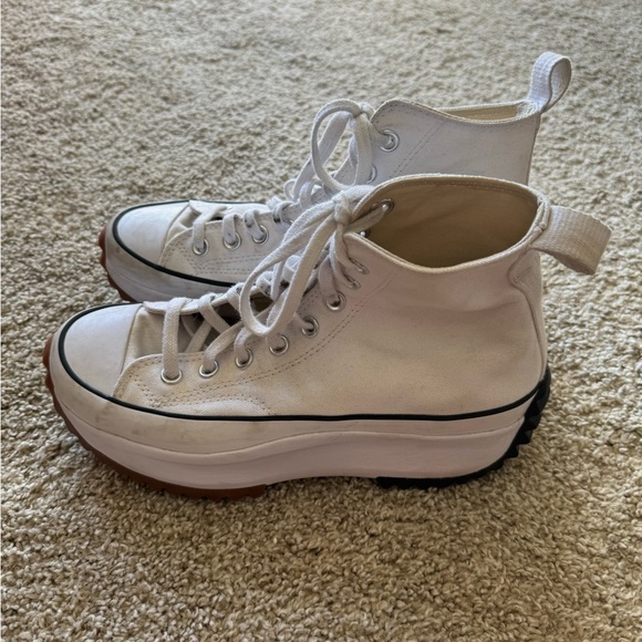 Run Star hike canvas platform size 8.5 in good condition - Picture 4 of 7